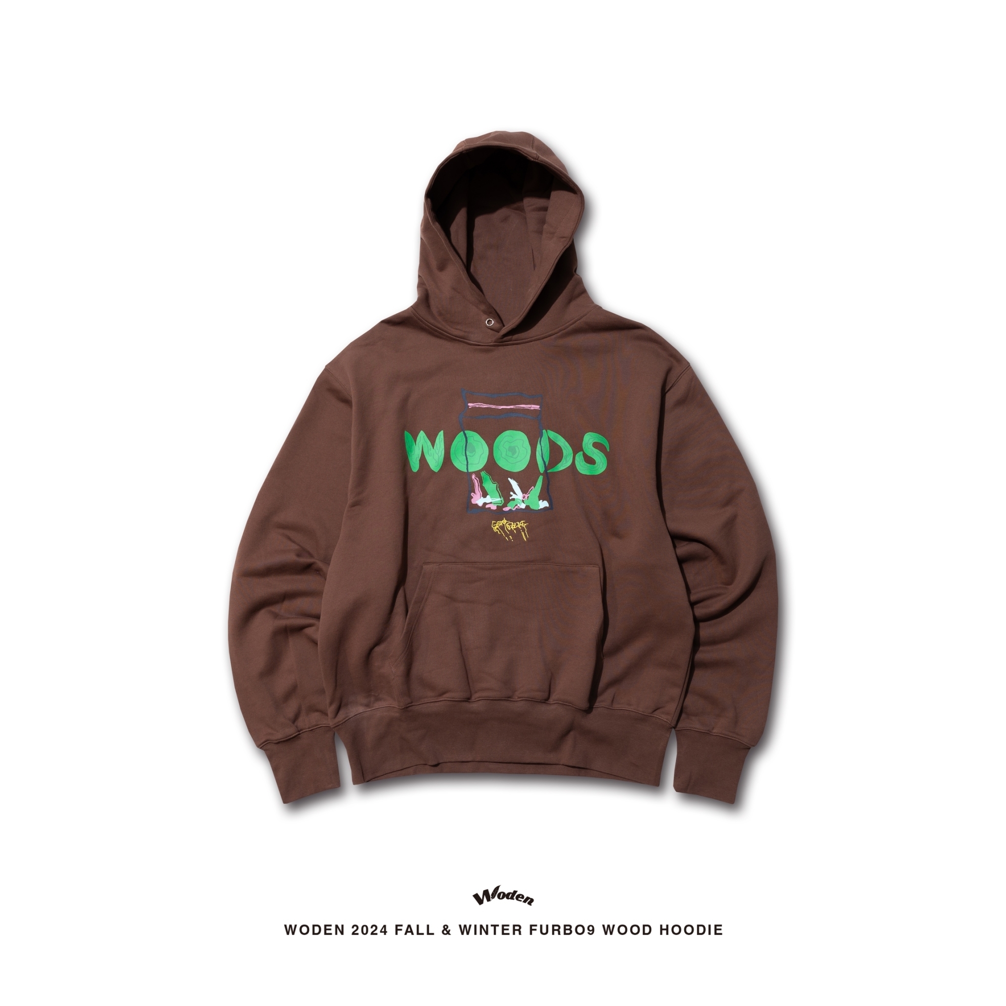 WODEN 2024 Fall & Winter 029 Furbo9 Wood Hoodie