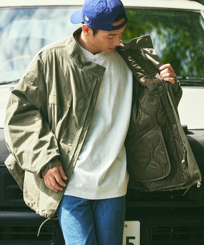 日牌 Freak's Store 3-Way Short Mods Coat