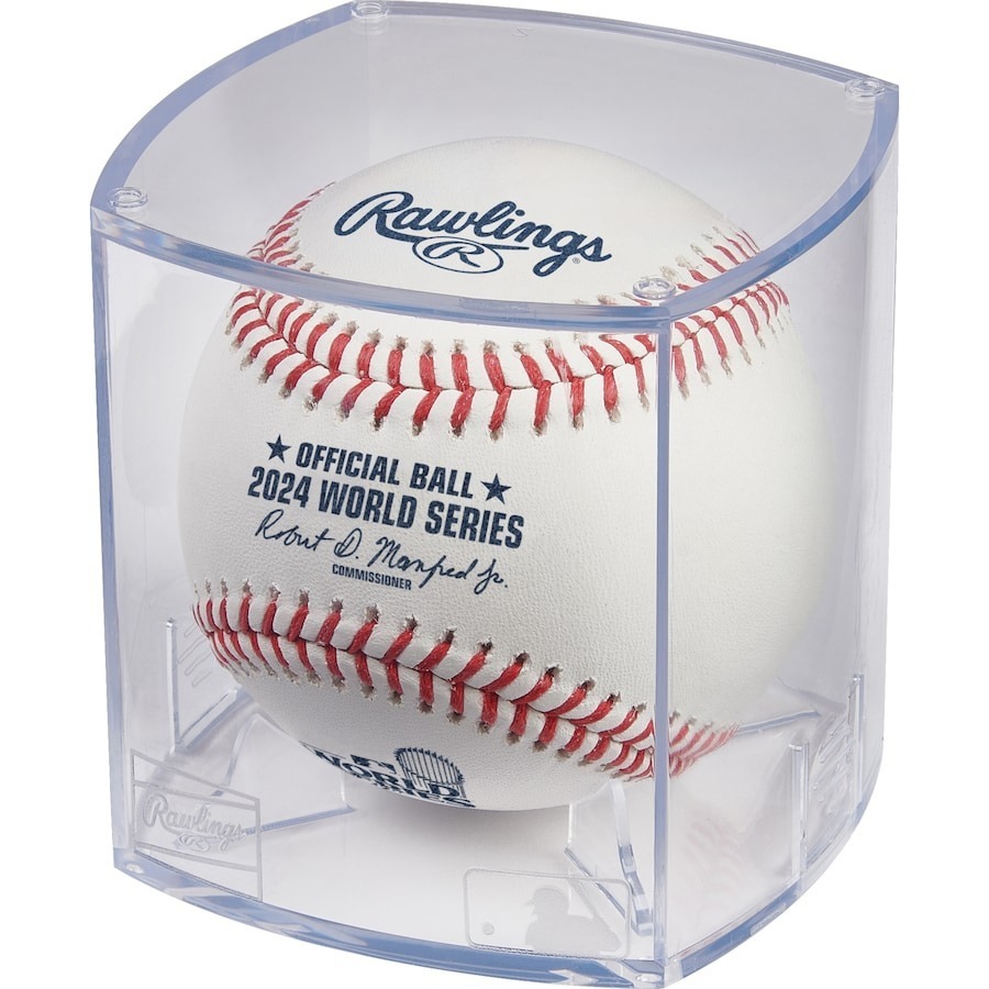 MLB棒球 2024 MLB World Series Logo Rawlings Baseball 世界大賽專用球 含盒裝