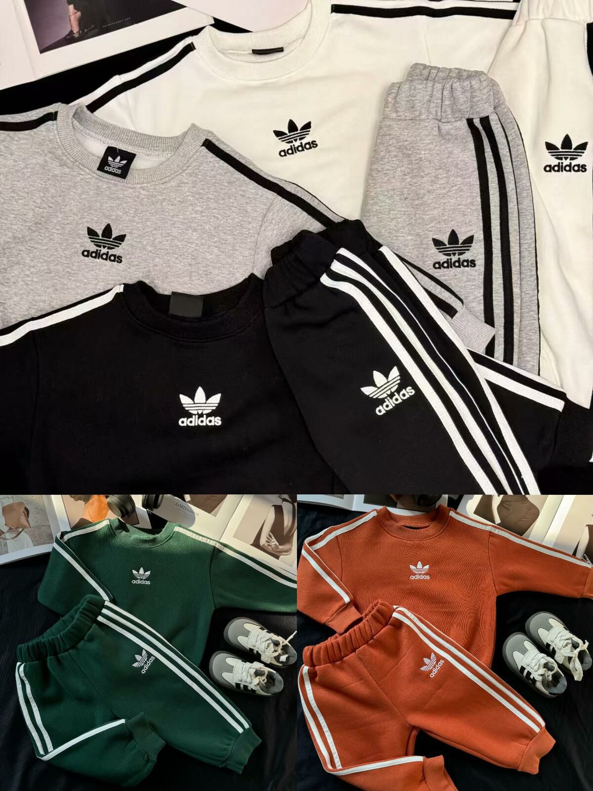 廠單 AD美式復古運動風套裝