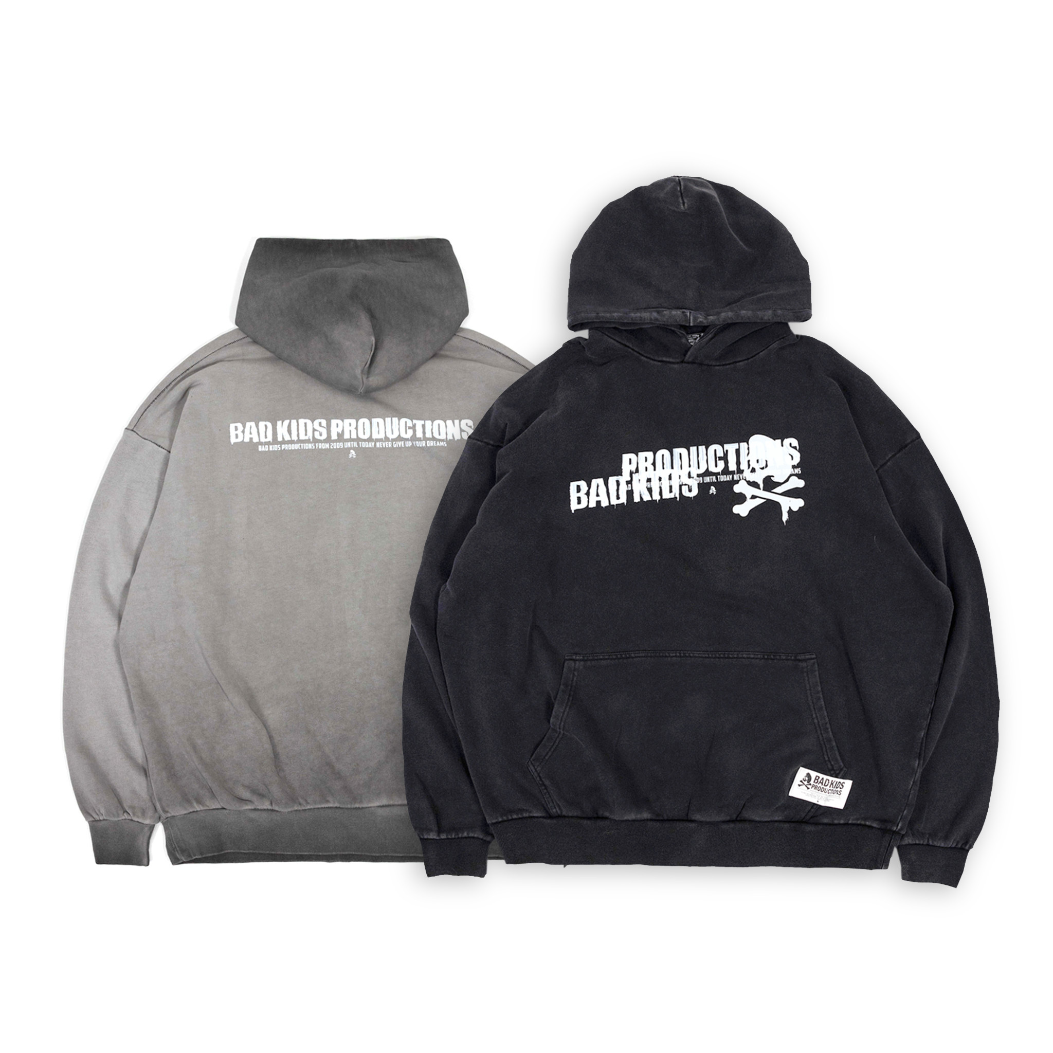 BAD KIDS 惡童 24A/W Washed Hoodie (蠟染水洗帽T)