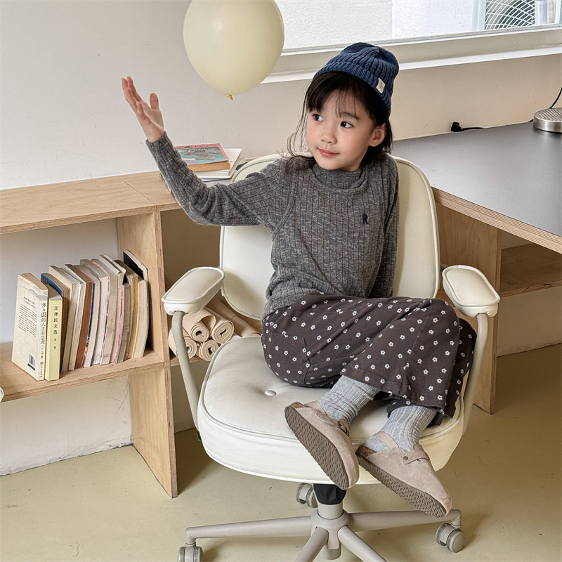 滿版小花喇叭褲