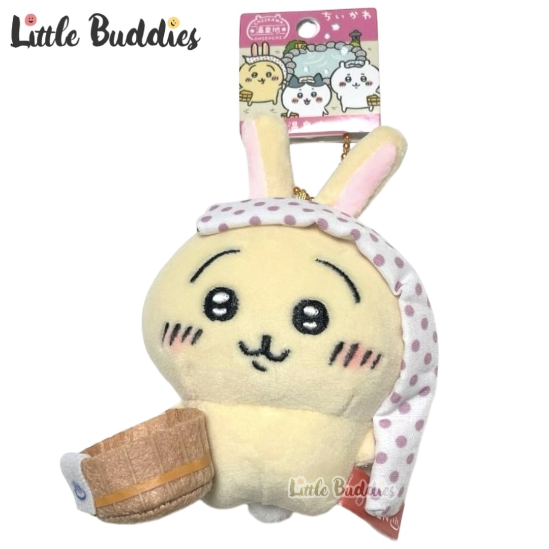 日本 chiikawa 吉伊卡哇 公仔匙扣 日本地區限定 溫泉系列