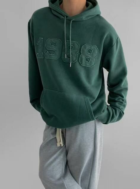 洗水數字連帽衛衣 BANYA-019T