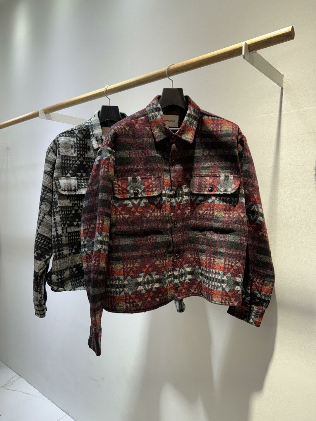 民族花長袖恤衫 Crunky_youth-077JK