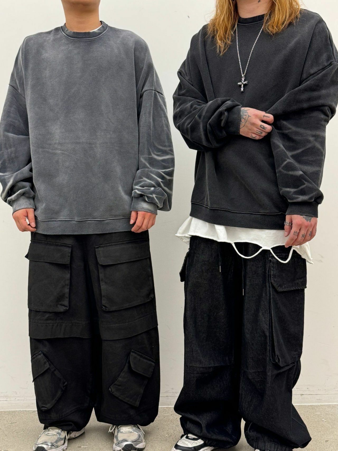 洗水淨色衛衣 GLAMOUR-054T