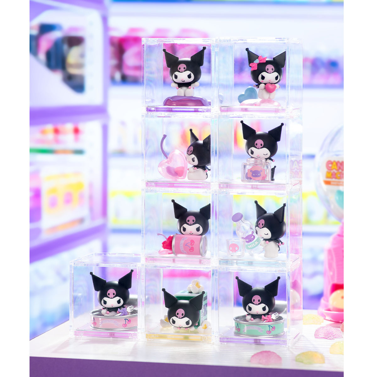 77260)Kuromi休閑零食系列微盒Micro