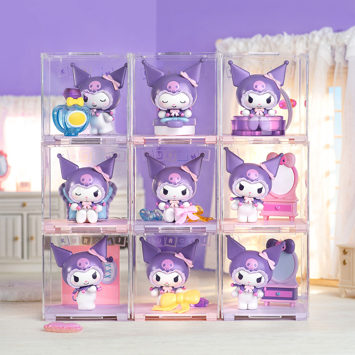 77430)Kuromi宅家裝扮系列微盒Pro