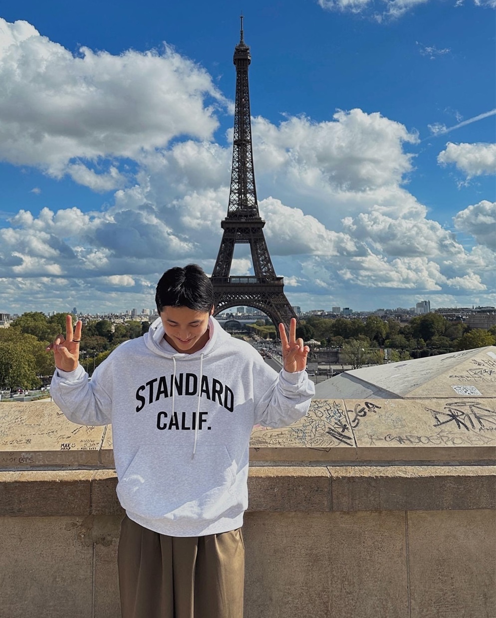 standard calif 寬鬆連帽衫