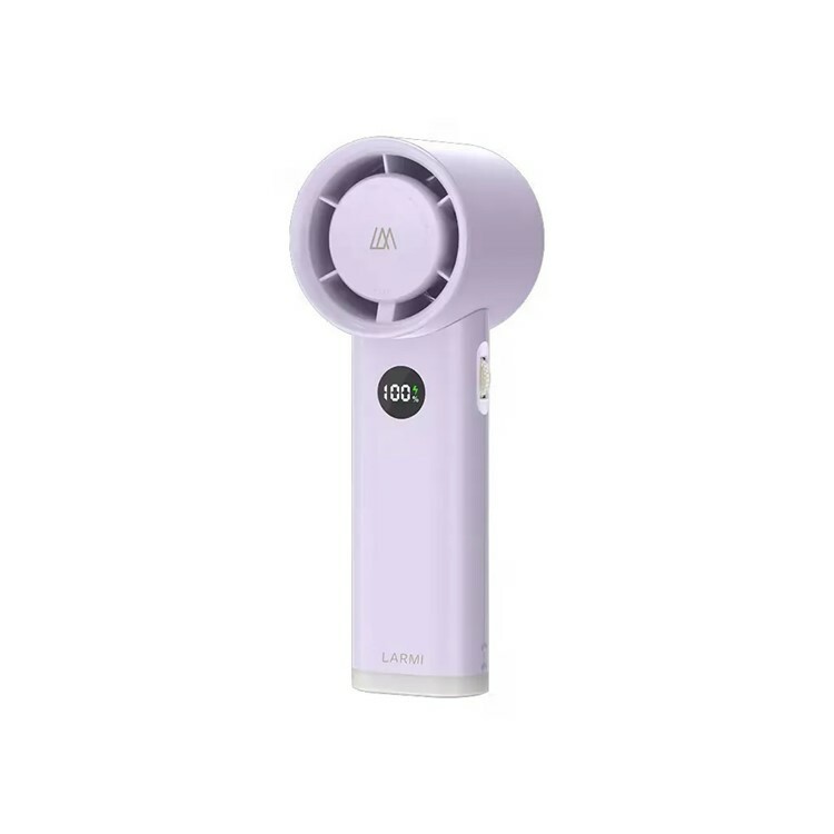 【樂米 LARMI】樂米手持渦輪風扇 LMF06 仙境紫