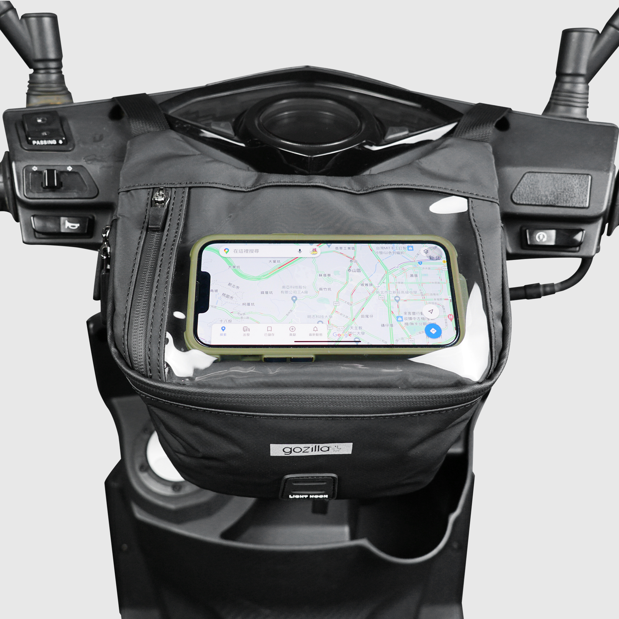 小容量置物擴充｜塑膠車殼龍頭包