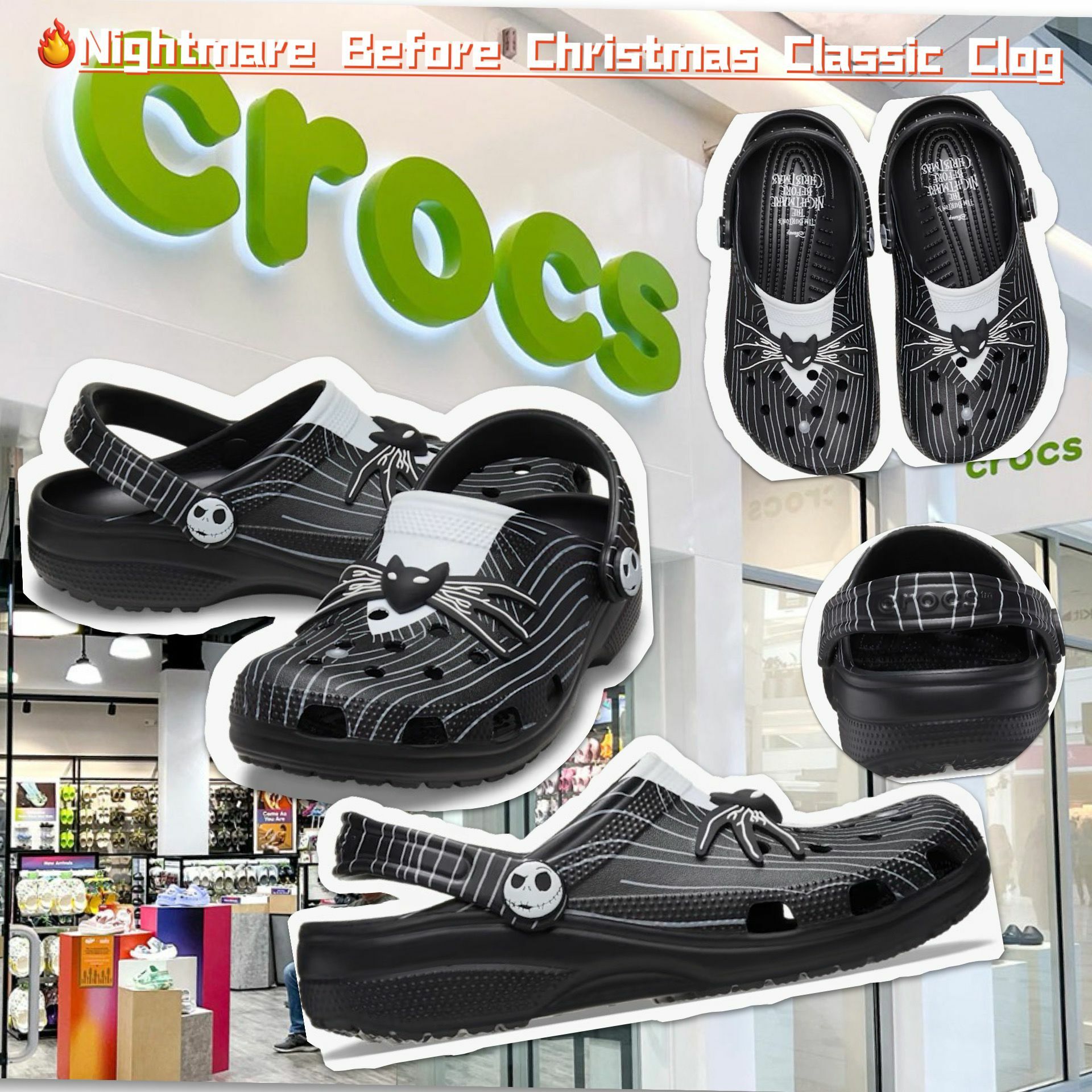 【現貨】CROCS Nightmare G110717 男女同款洞洞鞋