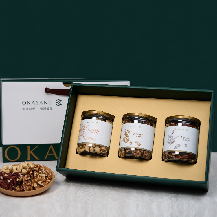 送禮首選 | 健康三入堅果禮盒
