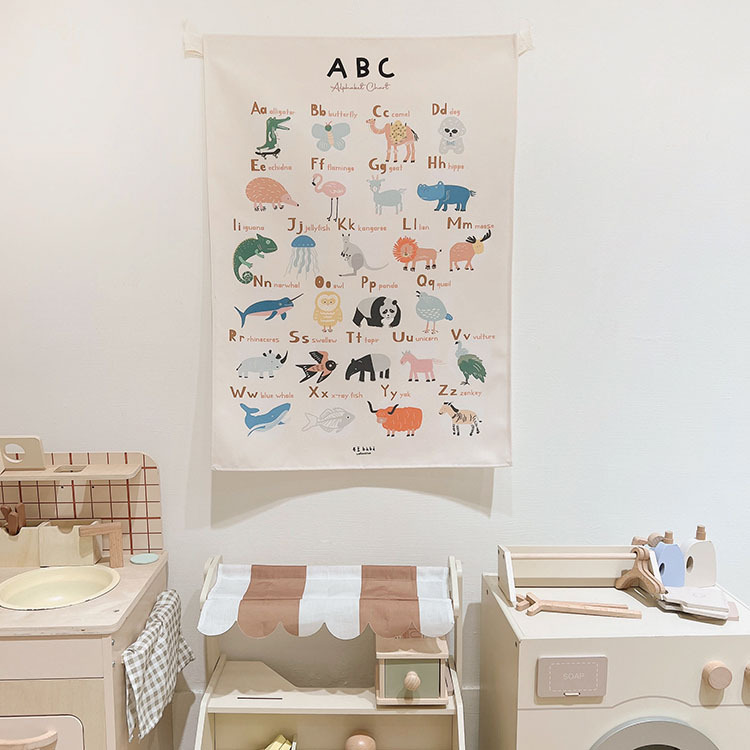 ABC 學習掛布