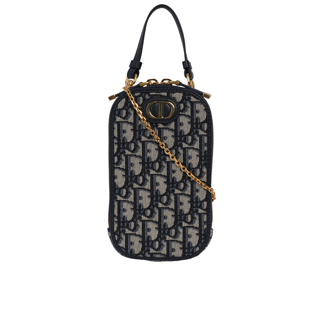 【BOTTEGA VENETA】30 Montaigne Call'in Dior 二用手機包(藍色)S2114UTZQ_M928