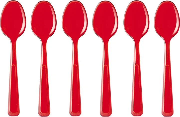 GUZZINI " BELLE EPOQUE" TEASPOONS (Blue, Green, Purple, Sand)