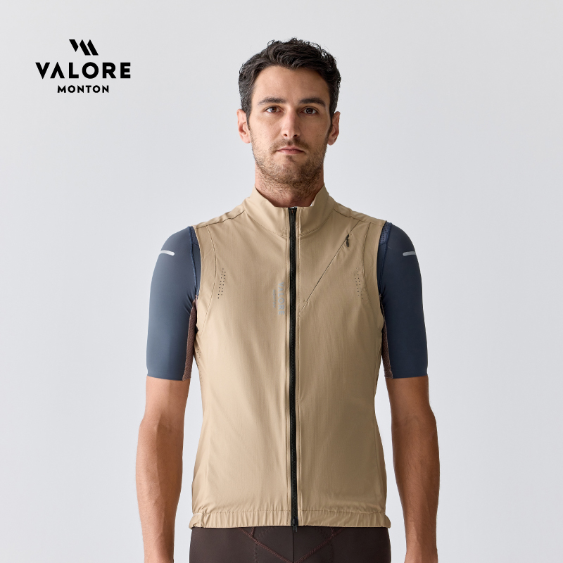 迷霧卡其防風背心