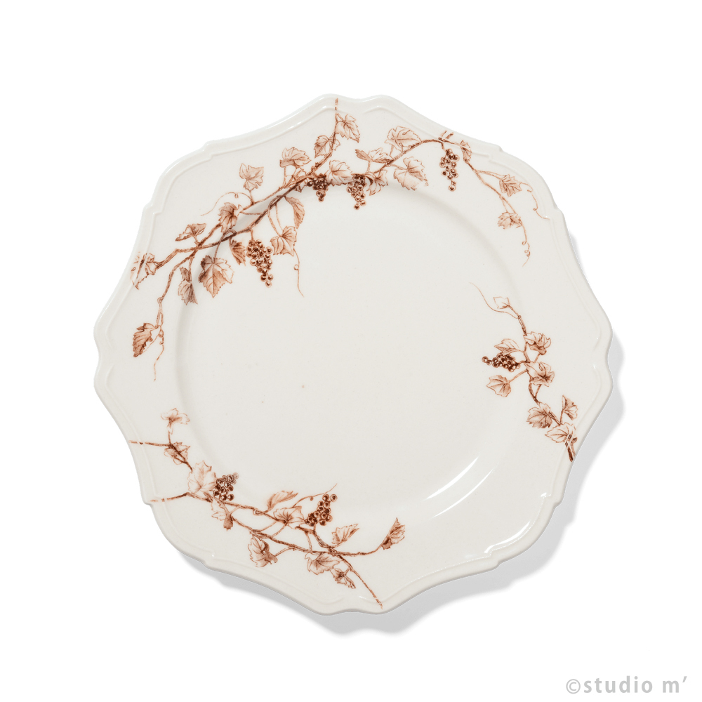 STUDIO M' - VIGNE圓盤 / L / 棕