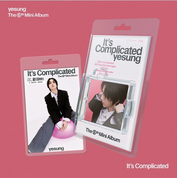 YESUNG (SUPER JUNIOR) ~ It’s Complicated <6th Mini Album> (SMini Version SMART ALBUM)