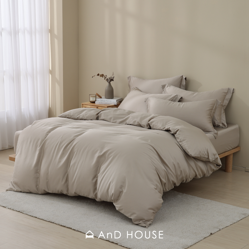 60支天絲棉｜67%天絲&33%純棉｜藜麥色｜單品&床包被套組