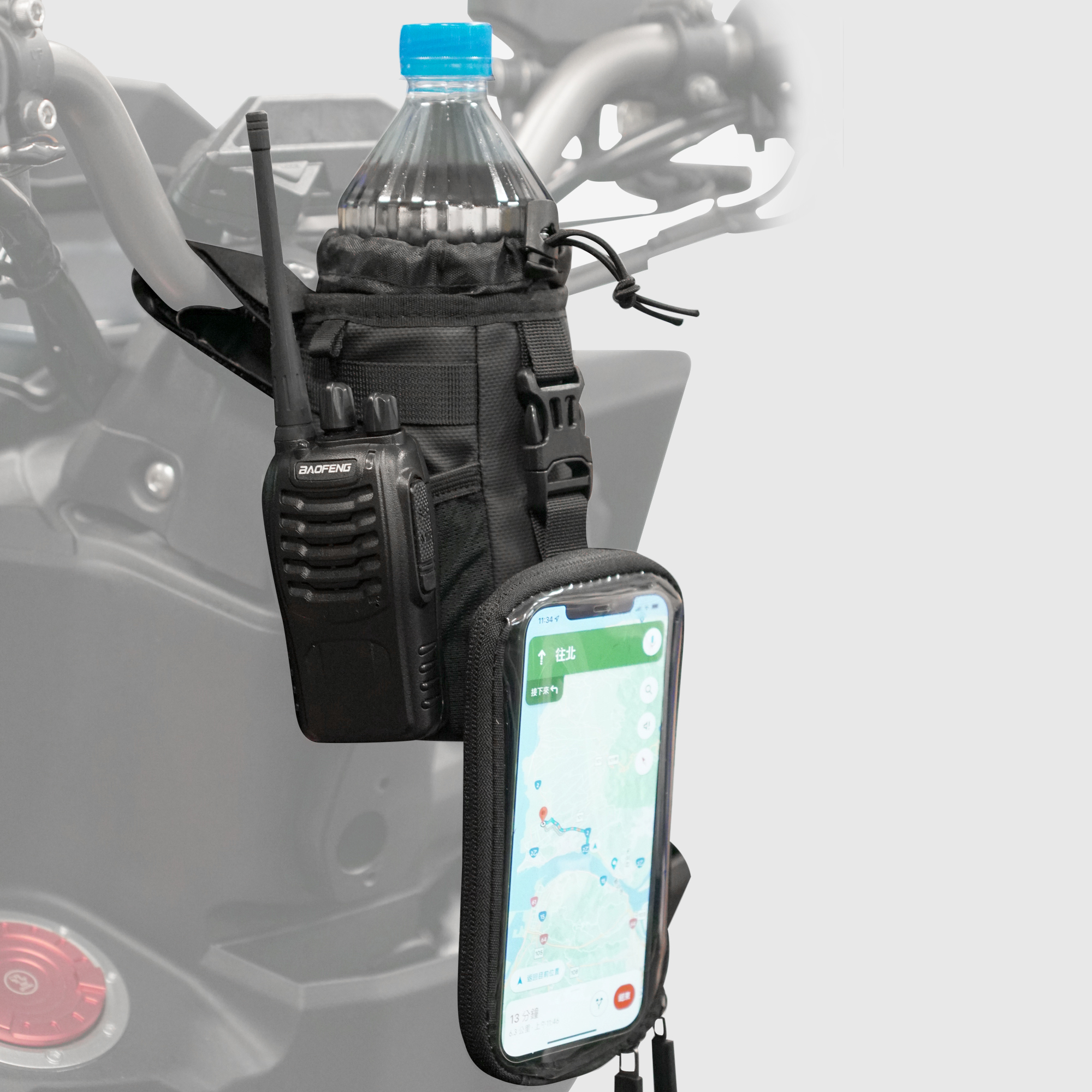 小容量置物擴充｜飲料保溫袋+手機防護袋組