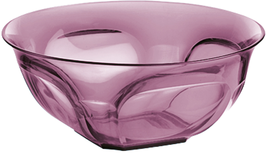 GUZZINI " BELLE EPOQUE" 30CM BOWL (Blue, Green, Purple, Red, Sand, Transparent)