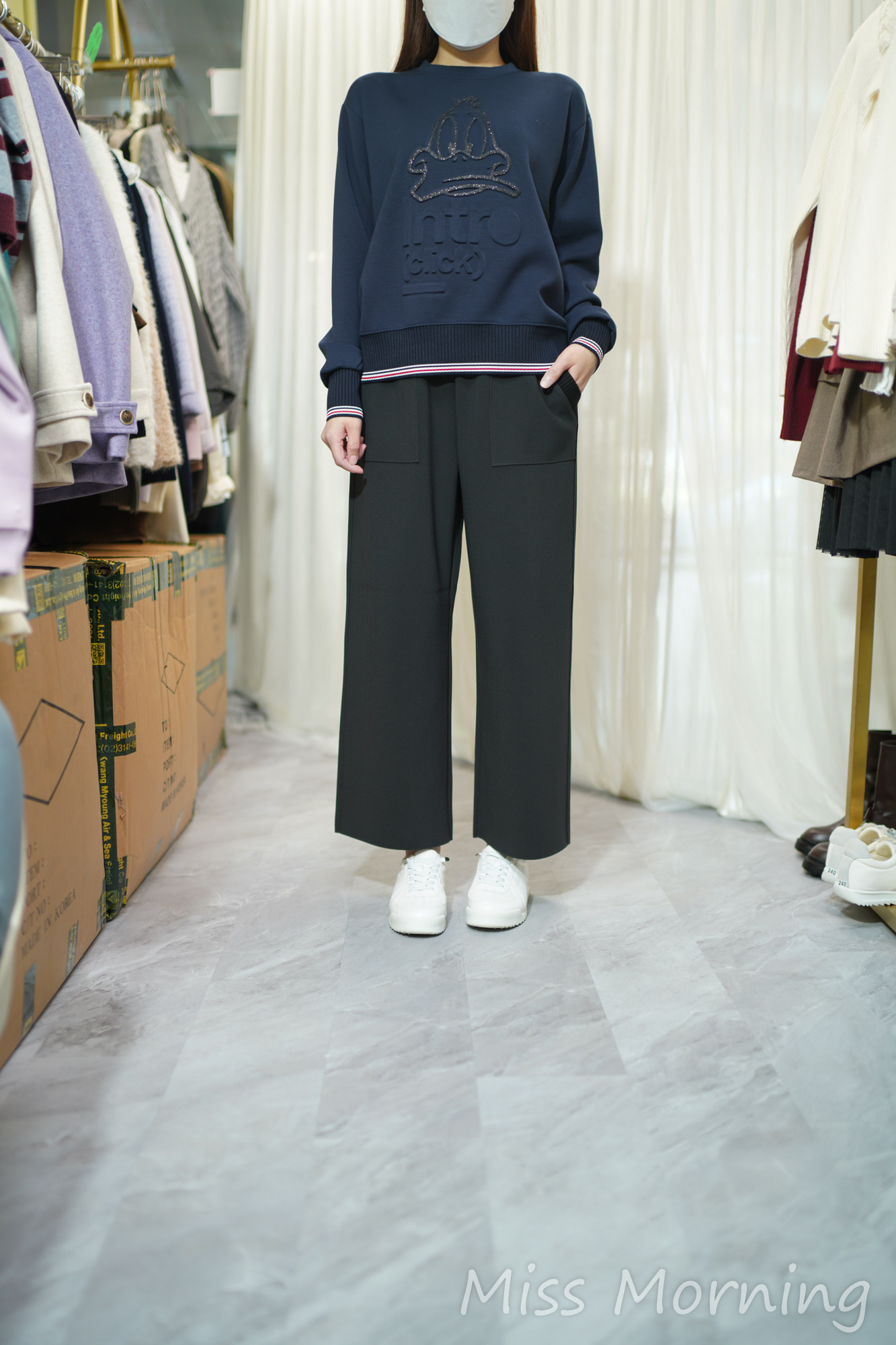 高質太空棉上衣(14269)&薄絨中挺顯瘦褲(33845)