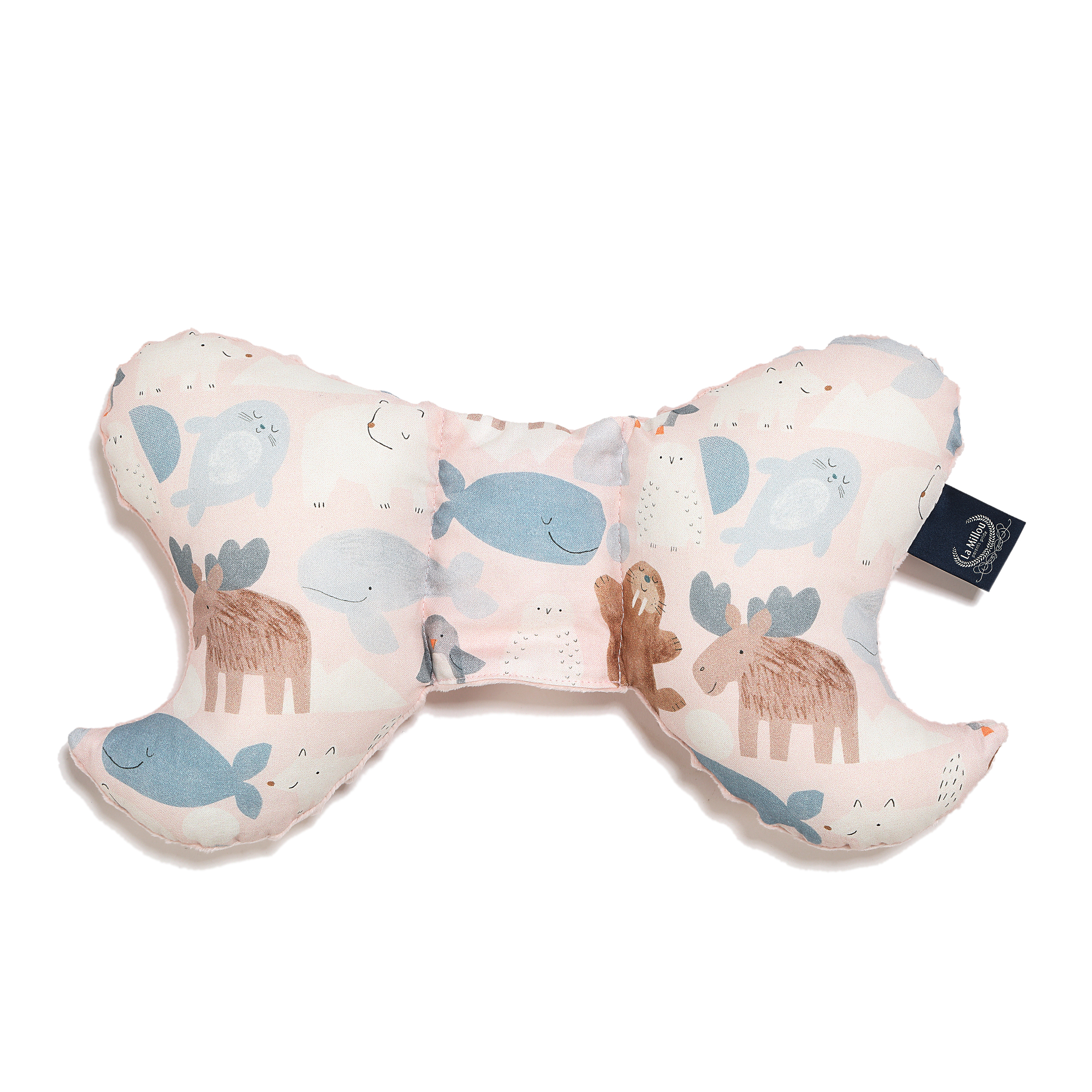 La Millou波蘭 天使枕｜北極好朋友(粉底)｜粉嫩氣質膚