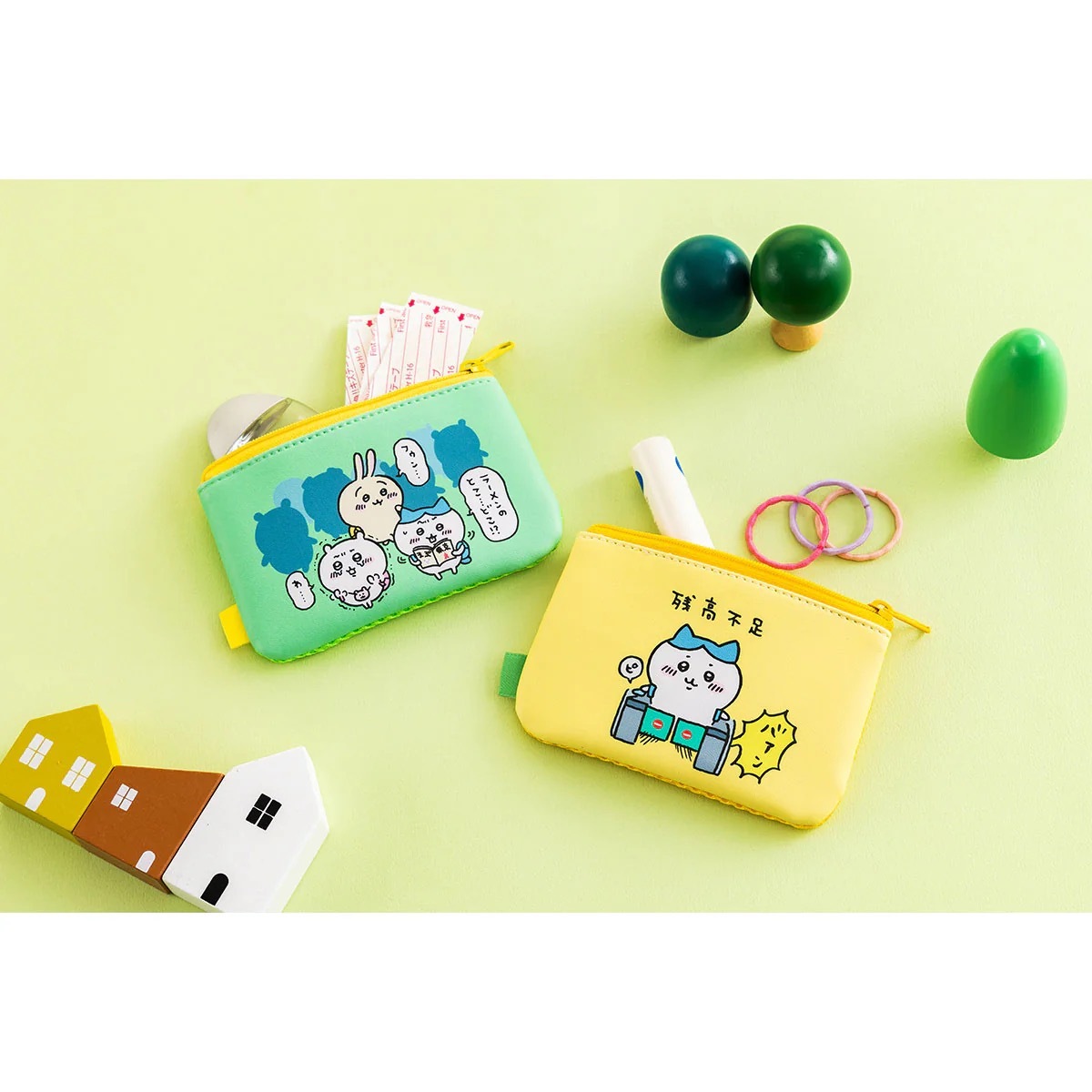 Chiikawa 東京紀念品 單面網眼2個套裝小袋 【日版】