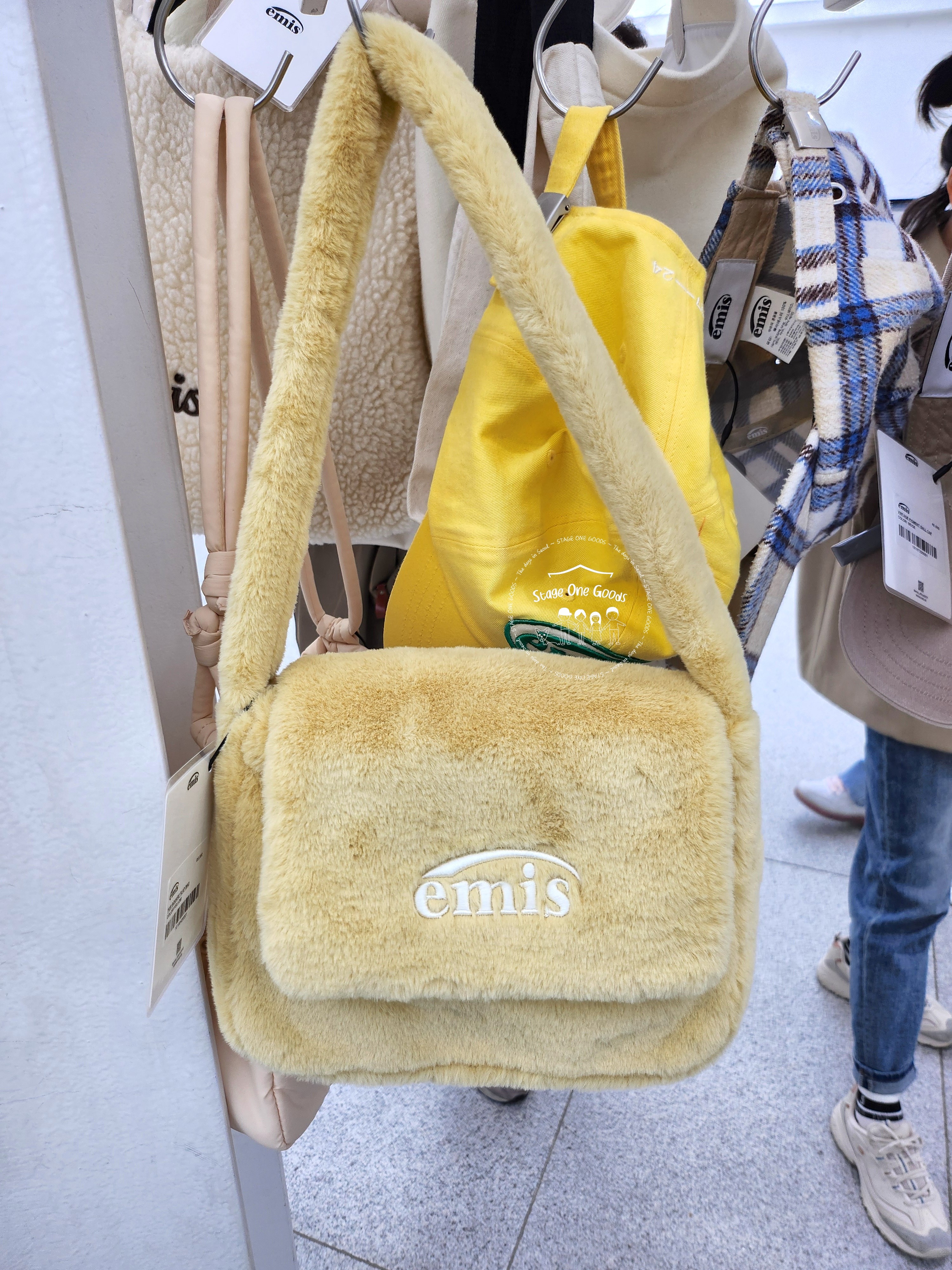 【EMIS】 FUR SQUARE FLAP BAG /追跡付 original.jpg?1731038004