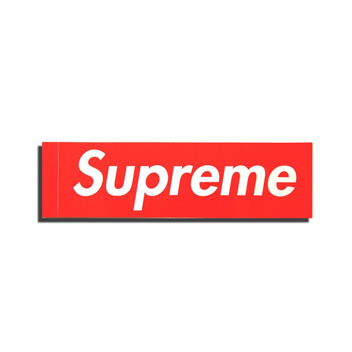 Supreme Box Logo 貼紙 (2色)