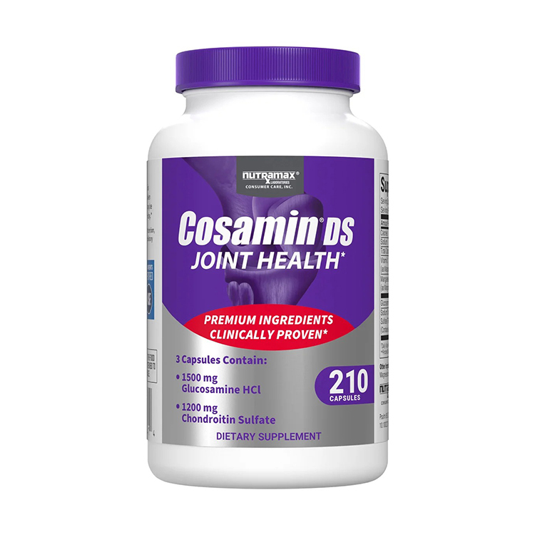 NutraMax Cosamin DS Joint with Glucosamine & Chondroitin for Joint Health, 210 Capsules
