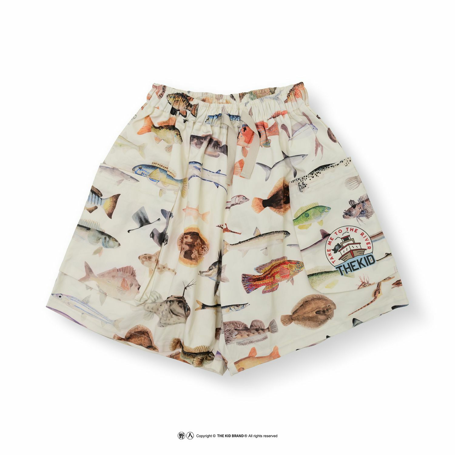 KID ® 大野丸魚群短褲