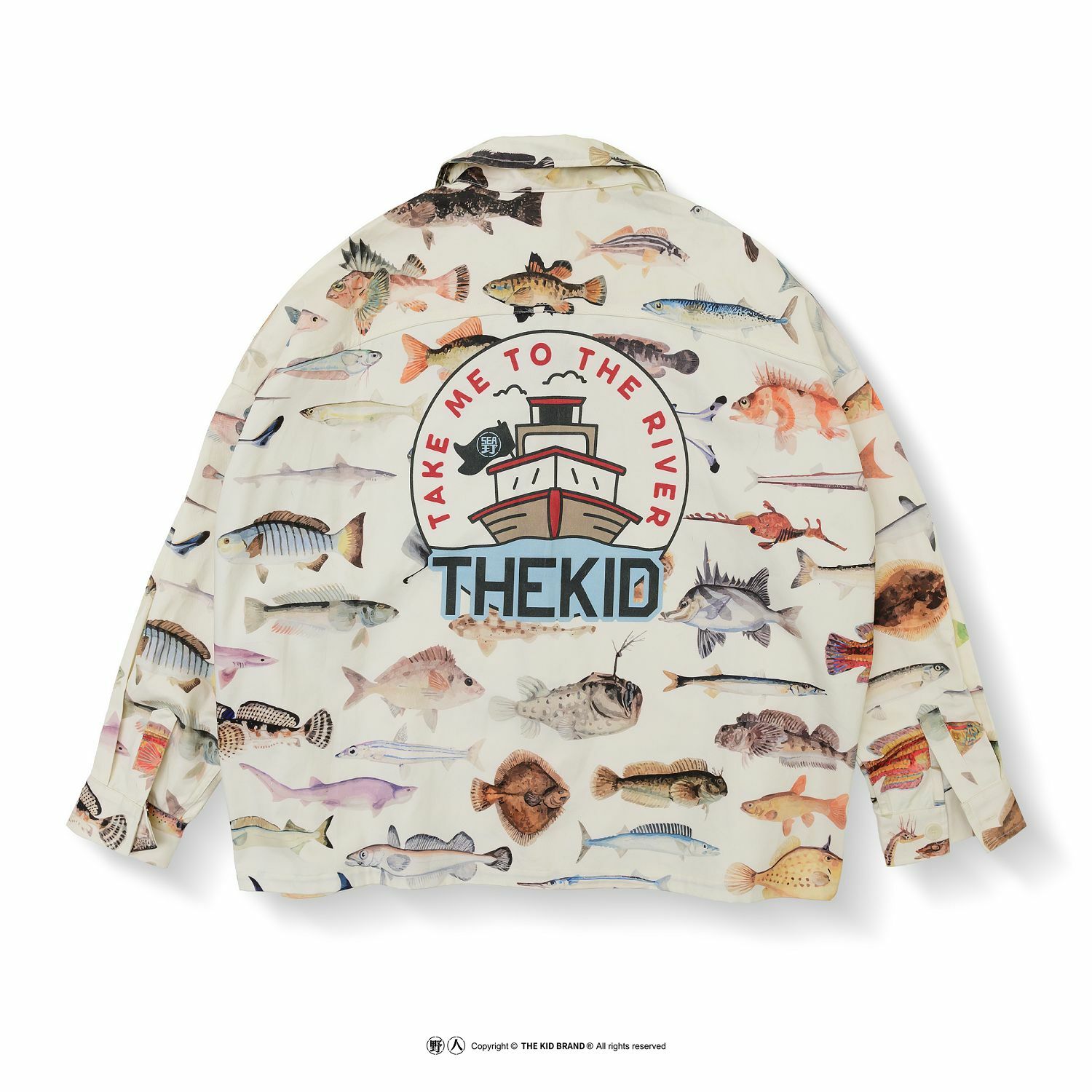 KID ® 大野丸魚群排釦夾克