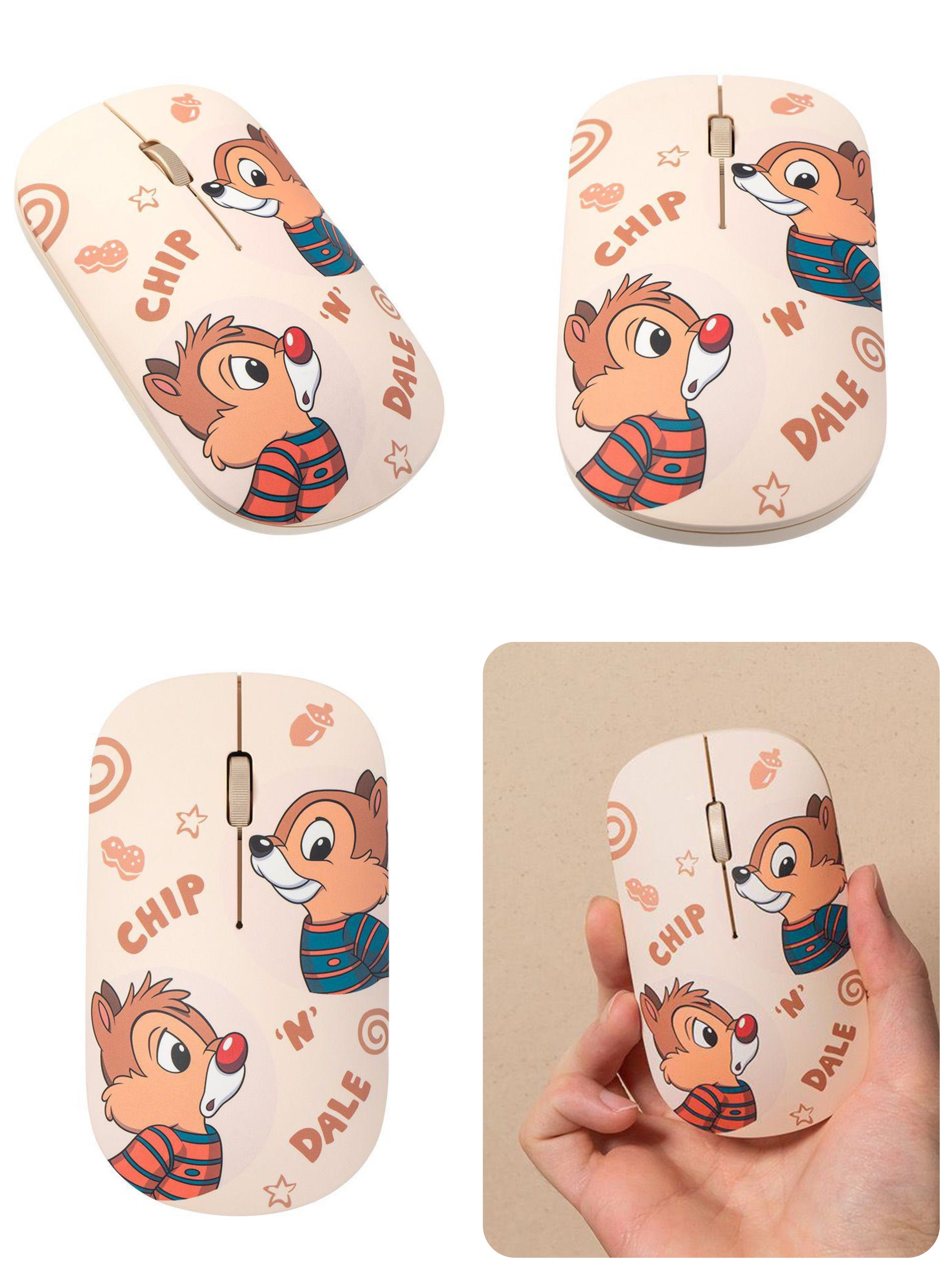 Disney正式授權Infothink奇奇蒂蒂系列 藍牙滑鼠