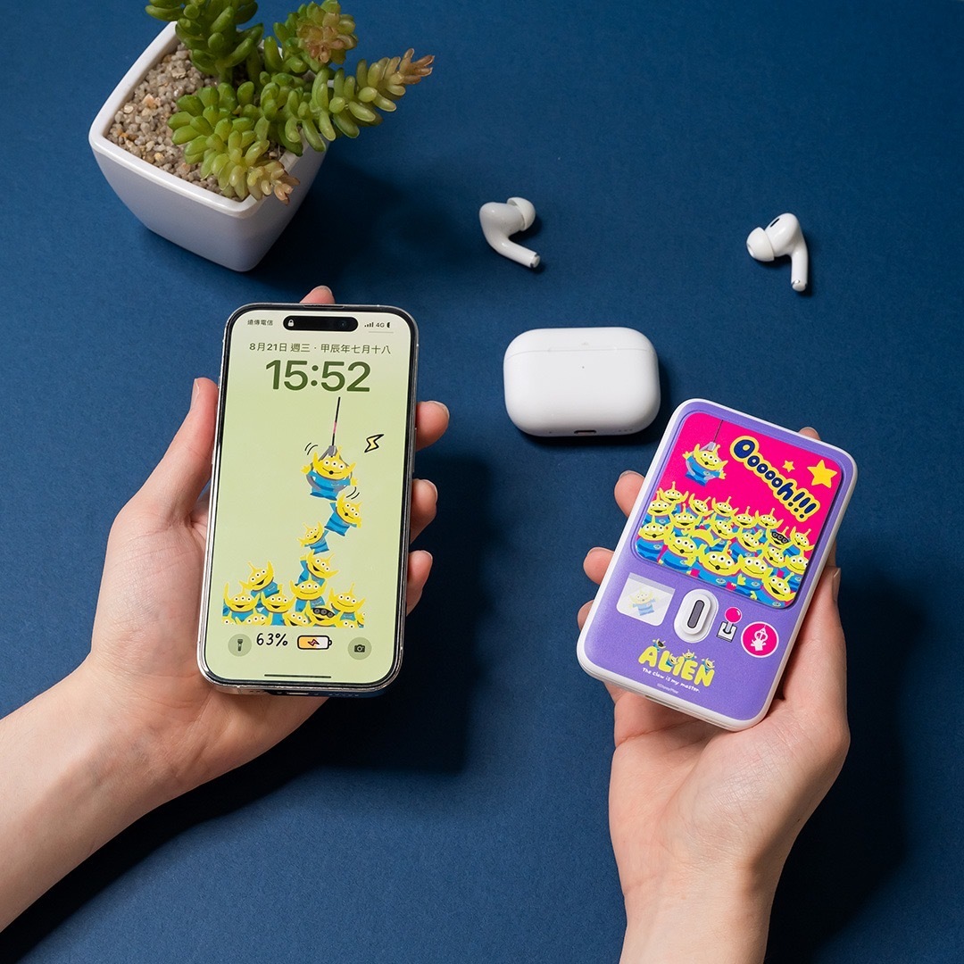 infoThink三眼系列15W磁吸無線快充行動電源