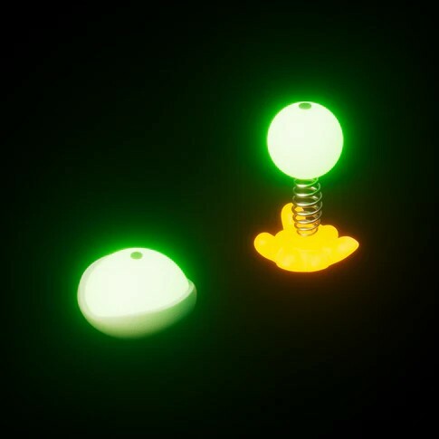 【HelloSlippers Mr Skully 彈簧殭屍配件 】