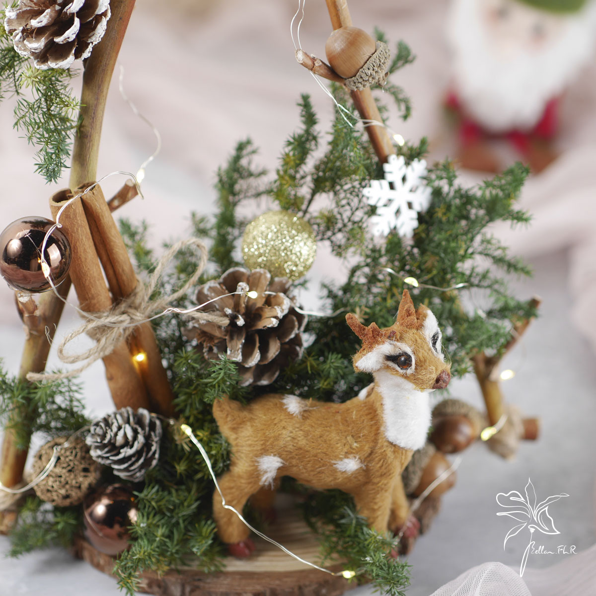 聖誕課程|【森林系小馴鹿聖誕樹】