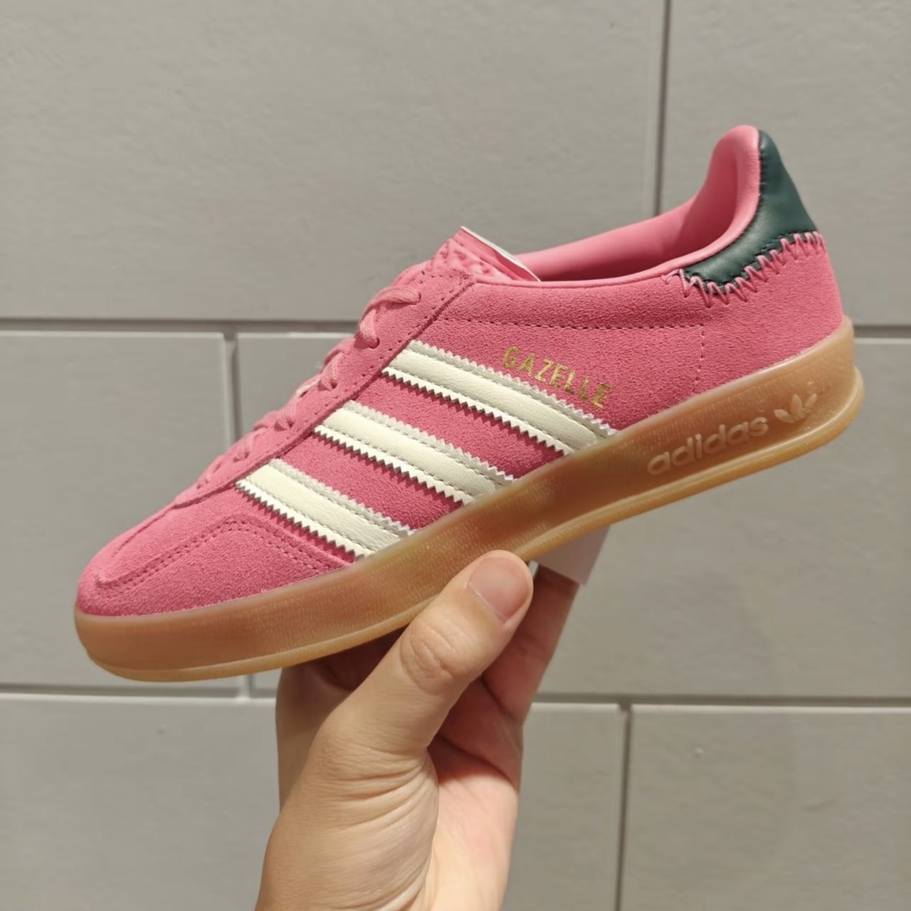 "代購" Adidas GAZELLE INDOOR 桃粉 JI2014