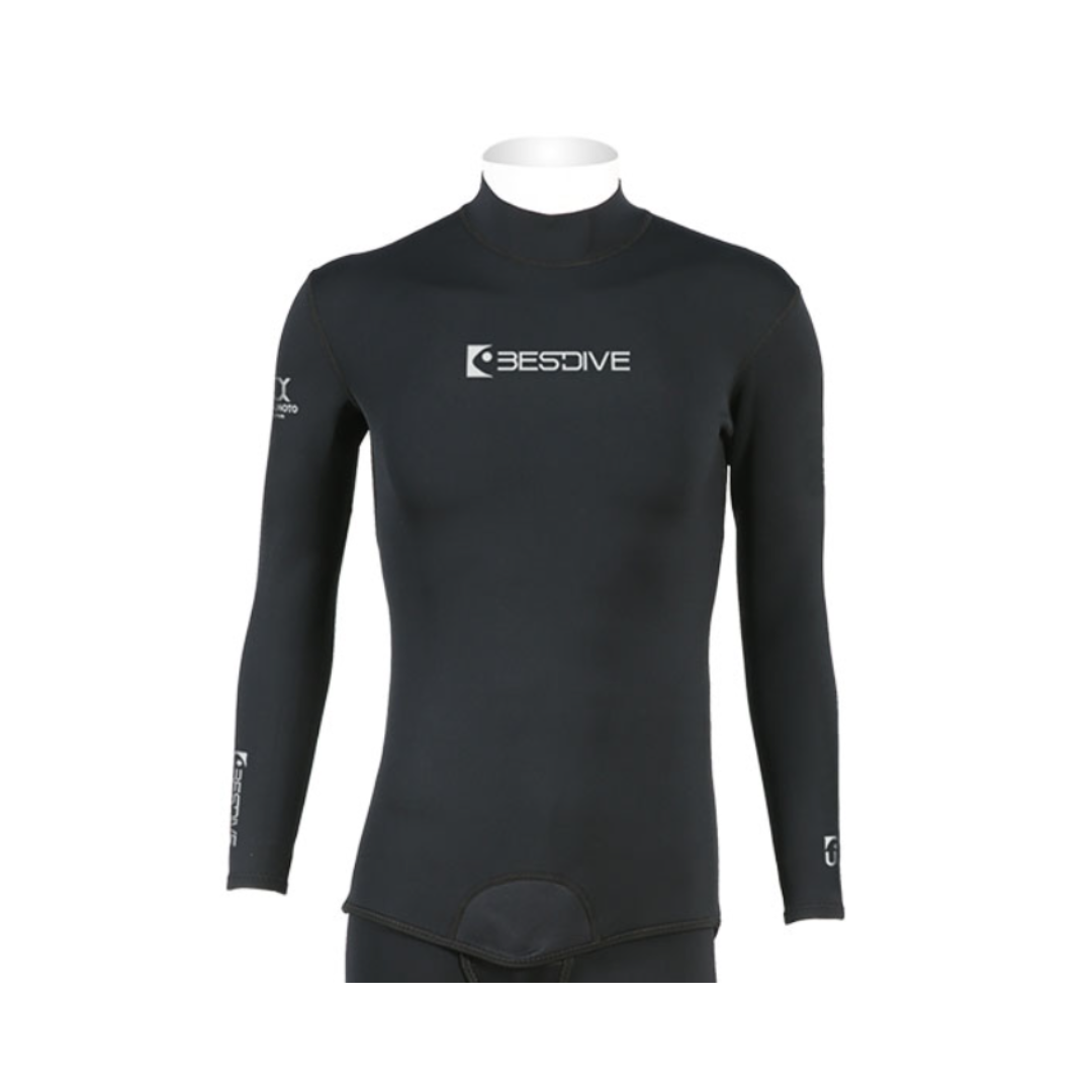 ▲現貨 Bestdive 男款 3mm 藍洞系列 無帽自潛上衣 2026