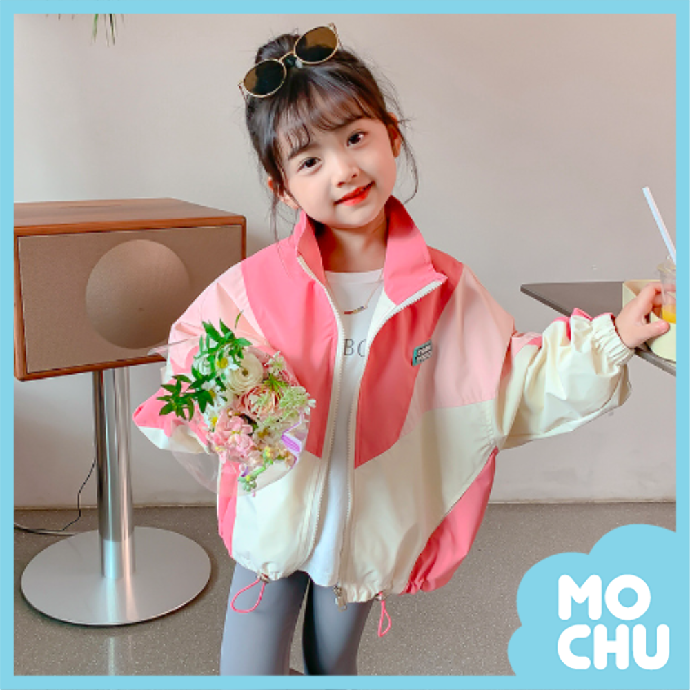 色塊拼接加絨夾克外套(二色)