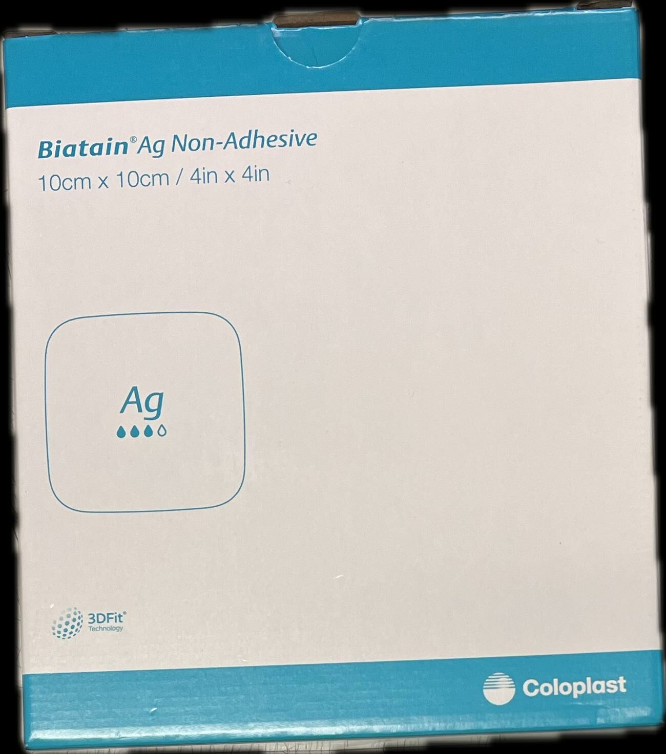 非黏性銀離子泡綿敷料 10* 10cm (1片)