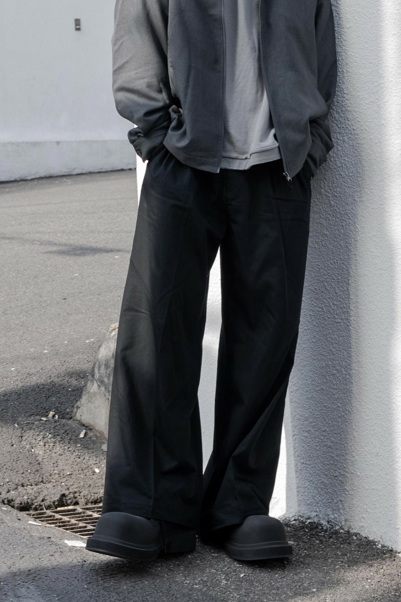 SIMON MADE BW-2448 COOLMAX 涼感 重磅 BAGGY 西裝 闊腿褲