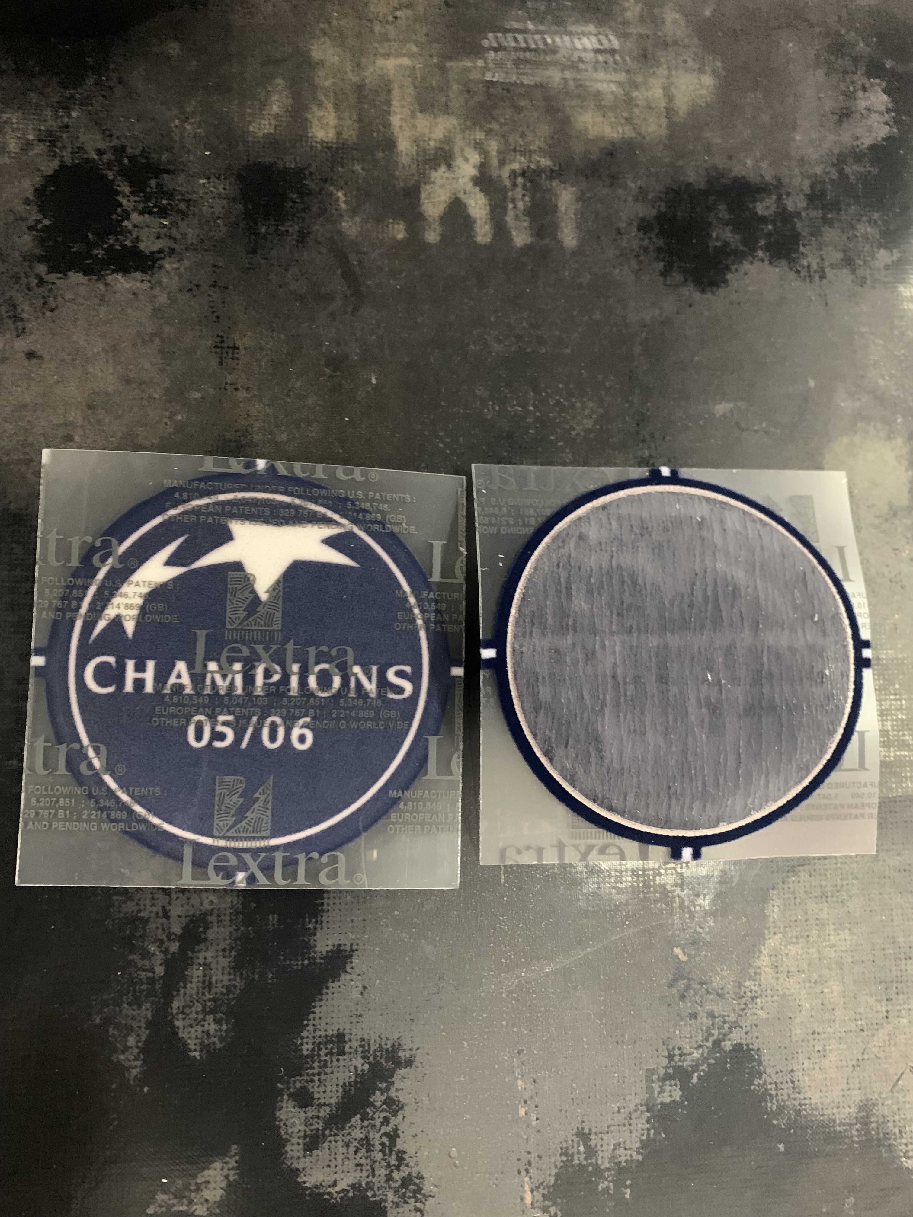 2005-06 Official UEFA Champions League Winner Patch (For 06-07 Barcelona)