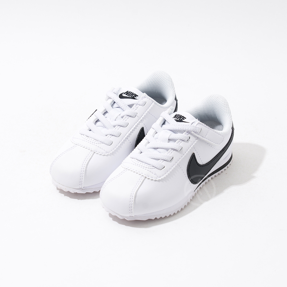 Nike Kids Cortez Easyon PSV 中童 白黑 魔鬼氈 阿甘鞋 親子鞋 休閒鞋 DM0951-108