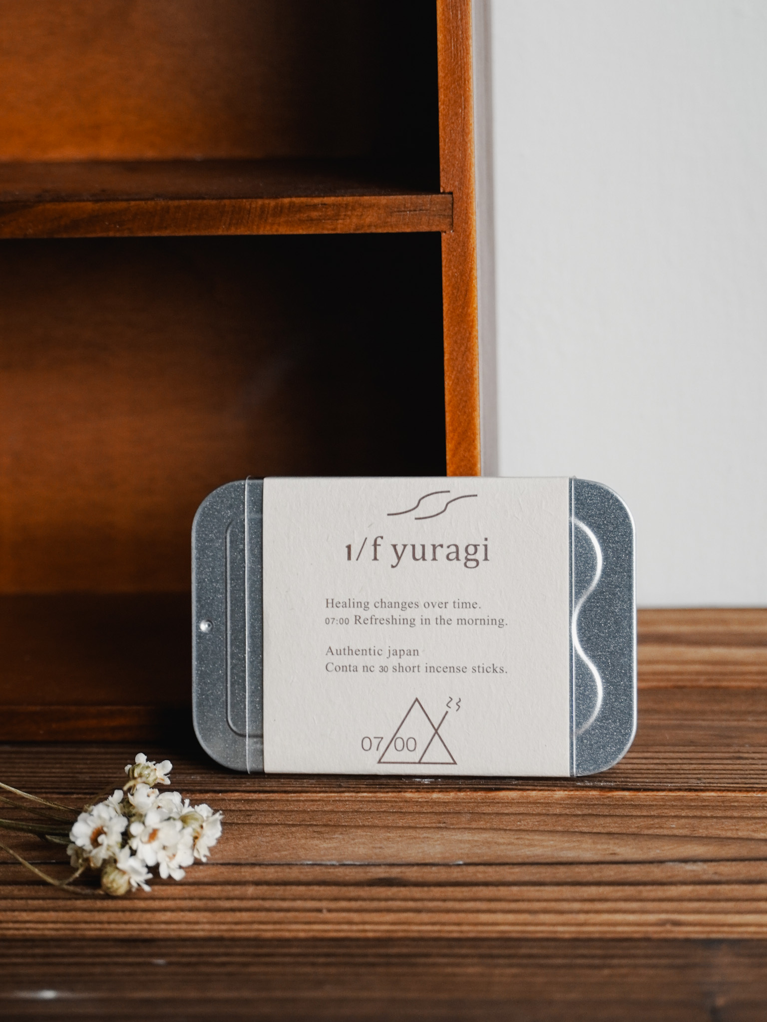 日本直送｜Nez Reflet / 1/f yuragi 鐵盒時間線香