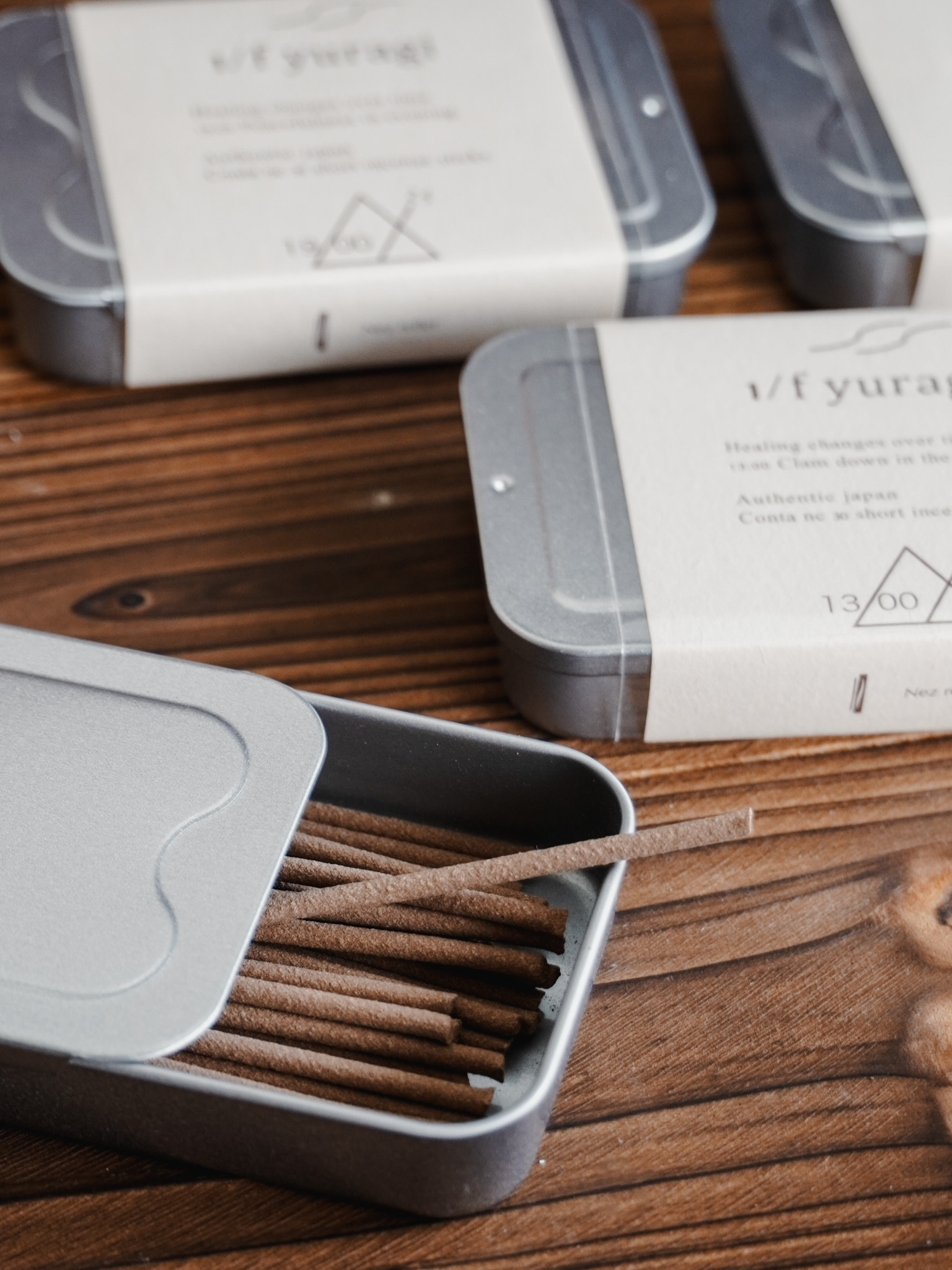 日本直送｜Nez Reflet / 1/f yuragi 鐵盒時間線香