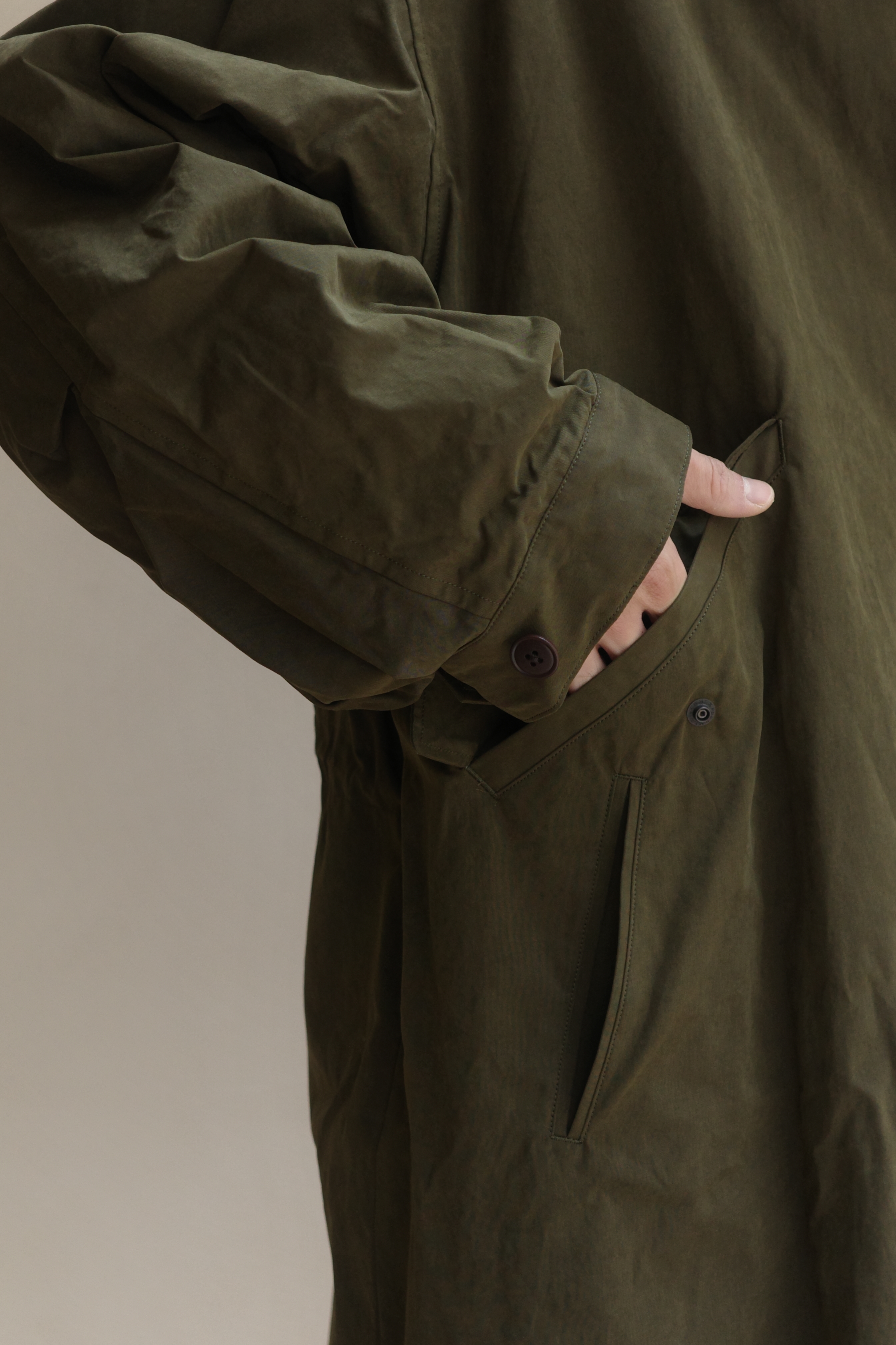 【たむ】ulterior WAXED WEATHER BAL COLLAR ULTERIOR WAXED WEATHER BAL COLLAR COAT | Muster