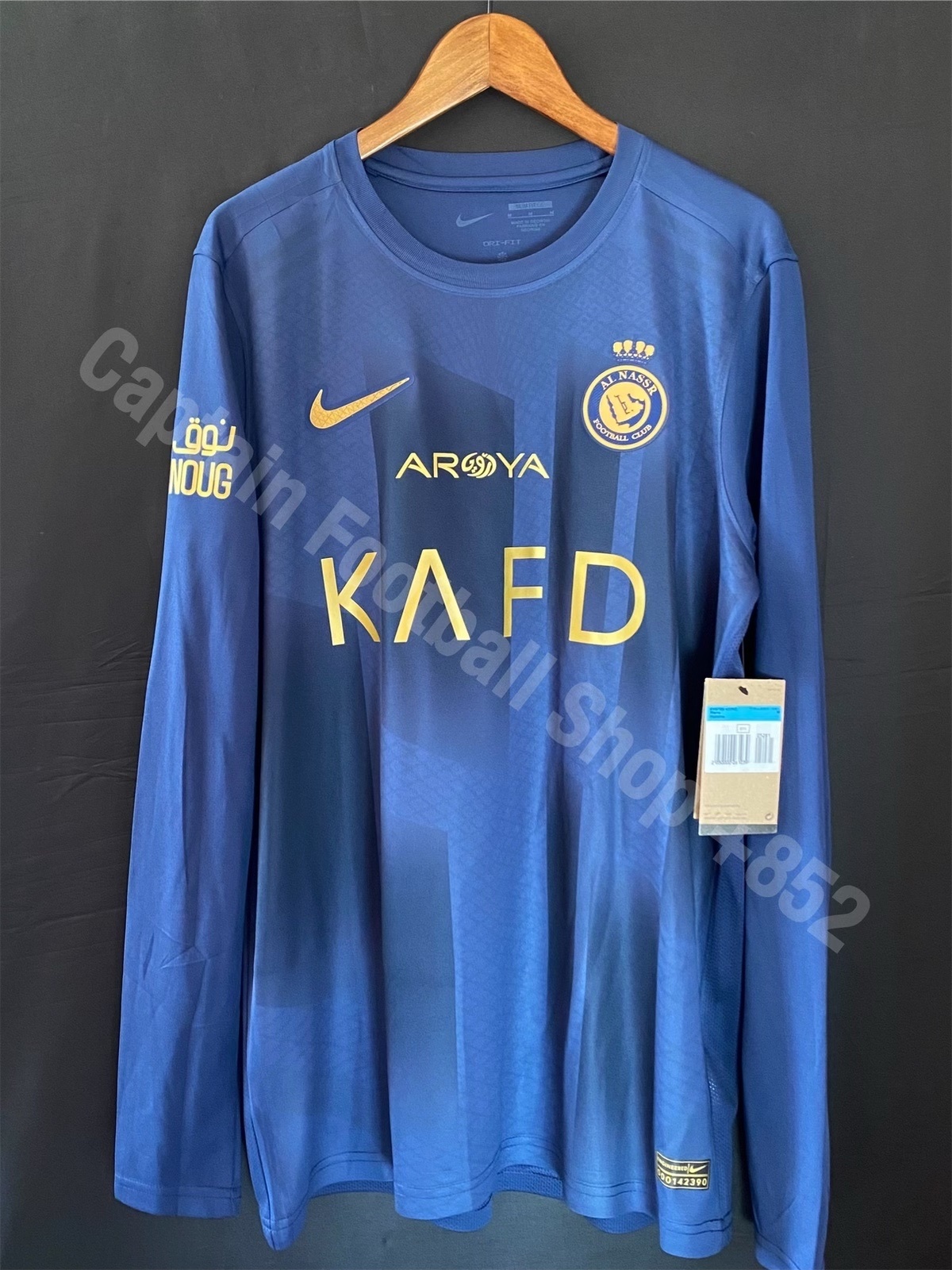 (球員版) 艾納斯 2023-2024 Nike 作客長袖球員版球衣 #7 RONALDO