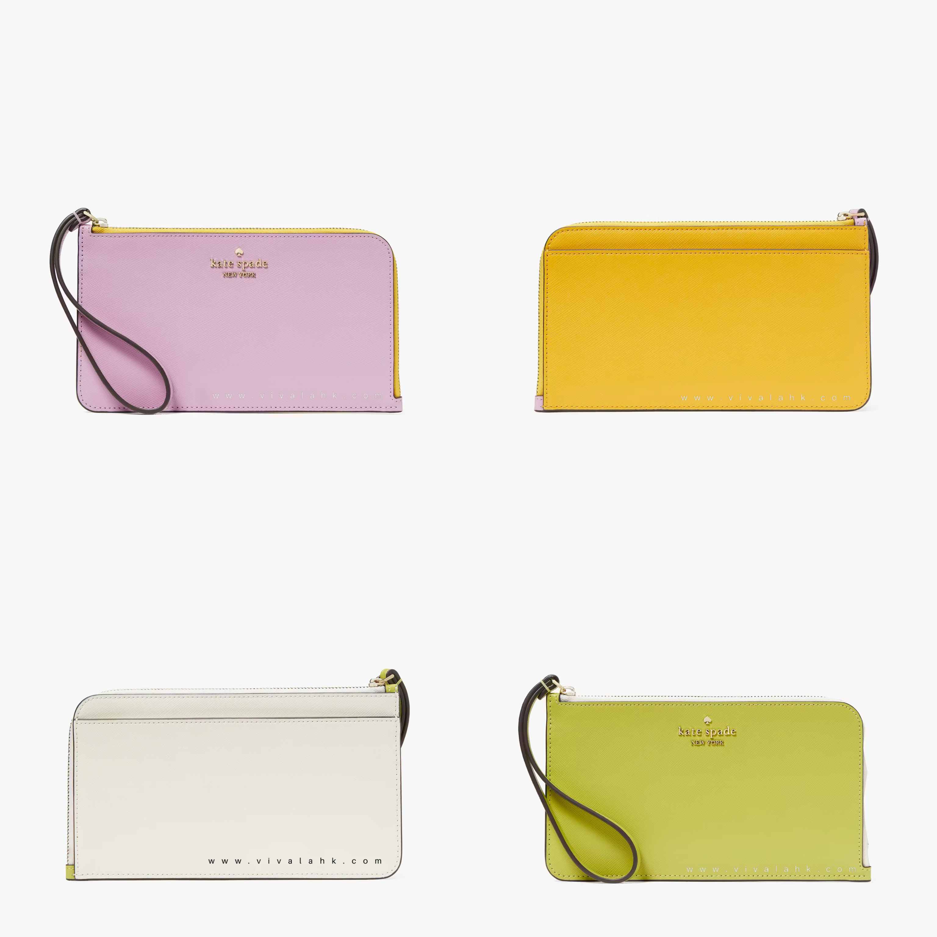 Kate Spade - Lucy 小手袋 (前後拼色) (中Size) (KD546)